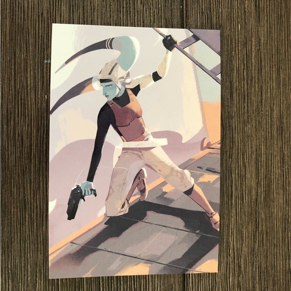 Disney Star Wars: Women of Star Wars postcards bundle #12 (Set of 5) - Picture 4 of 6